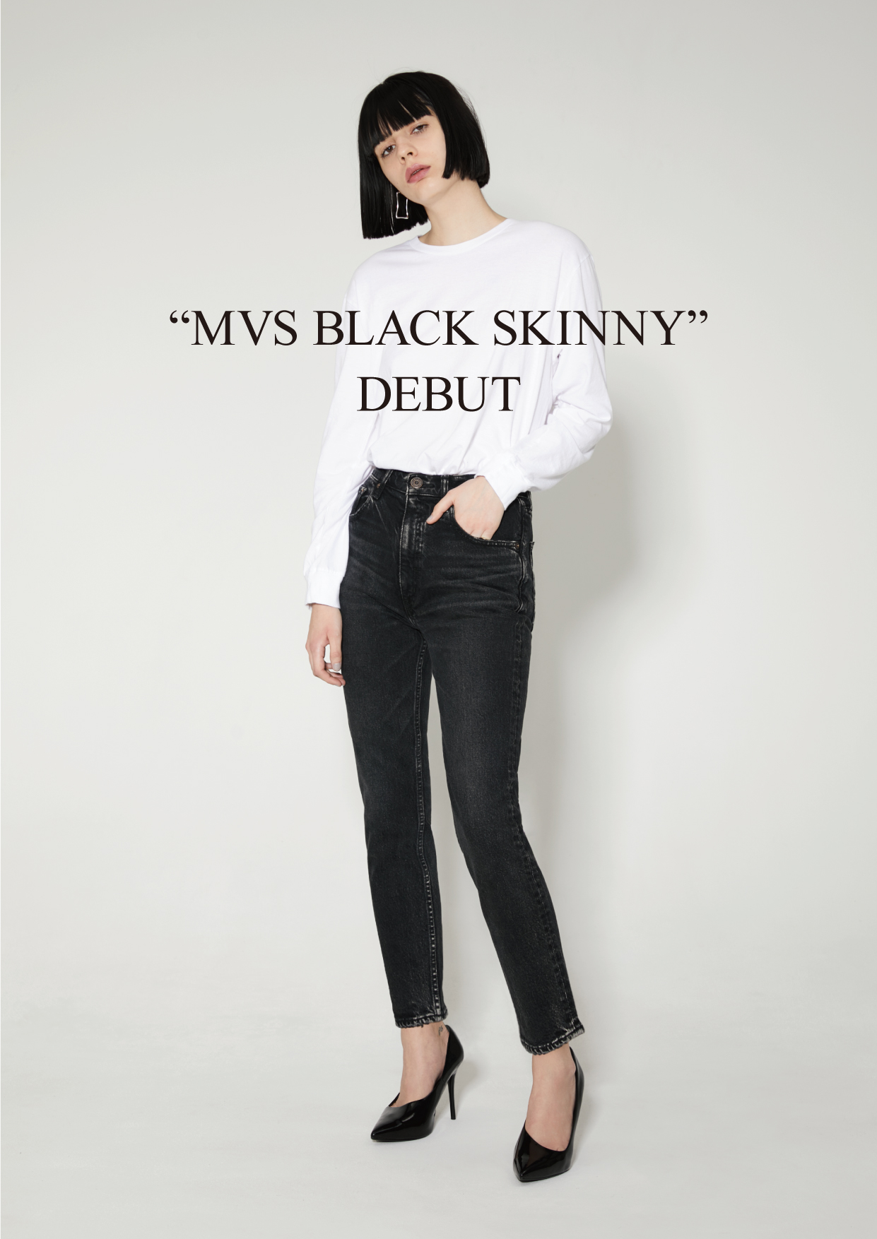 MOUSSY（マウジー）MVS BLACK SKINNY JEANS発売｜株式会社バロックジャパンリミテッドのプレスリリース