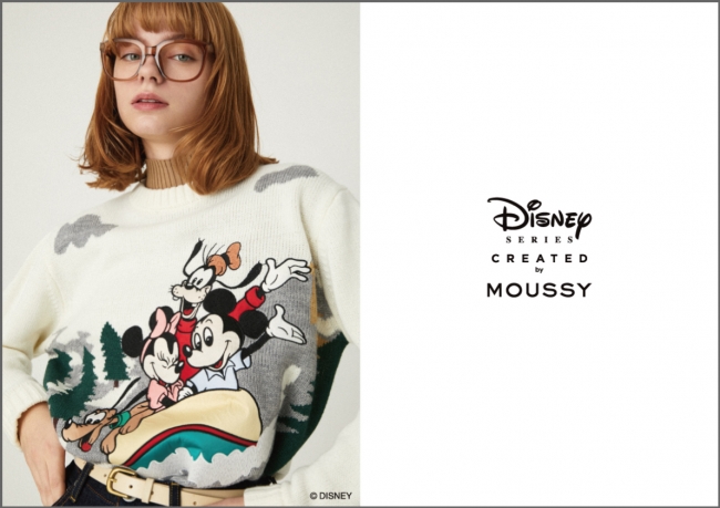 MOUSSY ディズニー スウェット Disney