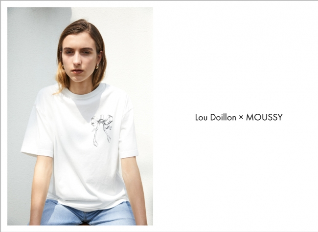 ルー ドワイヨン マウジーのコラボが実現 描き下ろしイラストを起用したtシャツ4型が登場 Fashion Fashion Headline