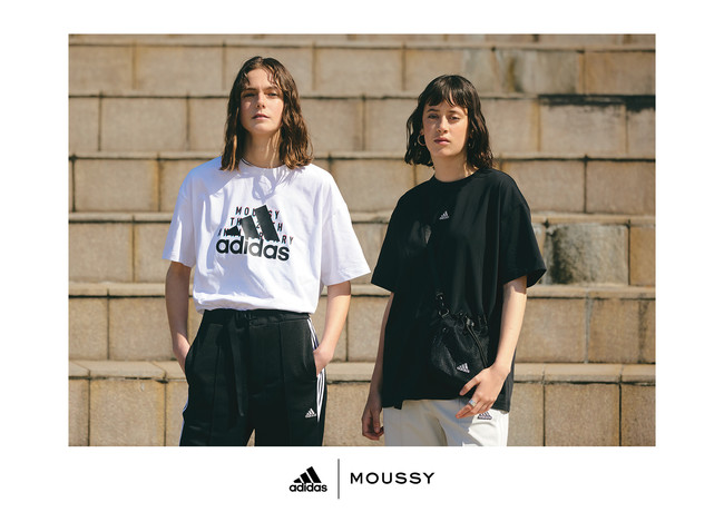 adidas（アディダス）とMOUSSY（マウジー）による共同開発ファッション 