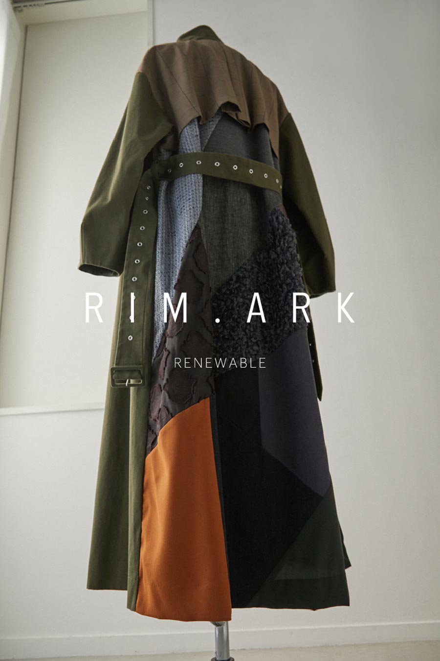 購入ショップ RIM.ARK/Layered arrange long SH ブラック | ikebana