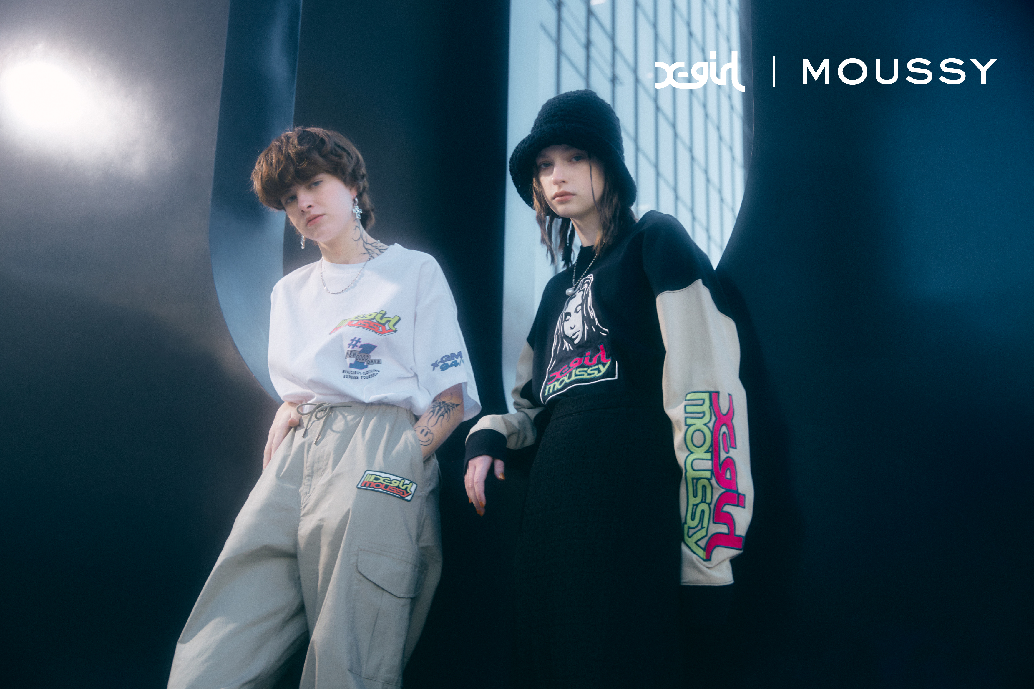 MOUSSY（マウジー） X-girl（エックスガール）とのコラボレーションが ...