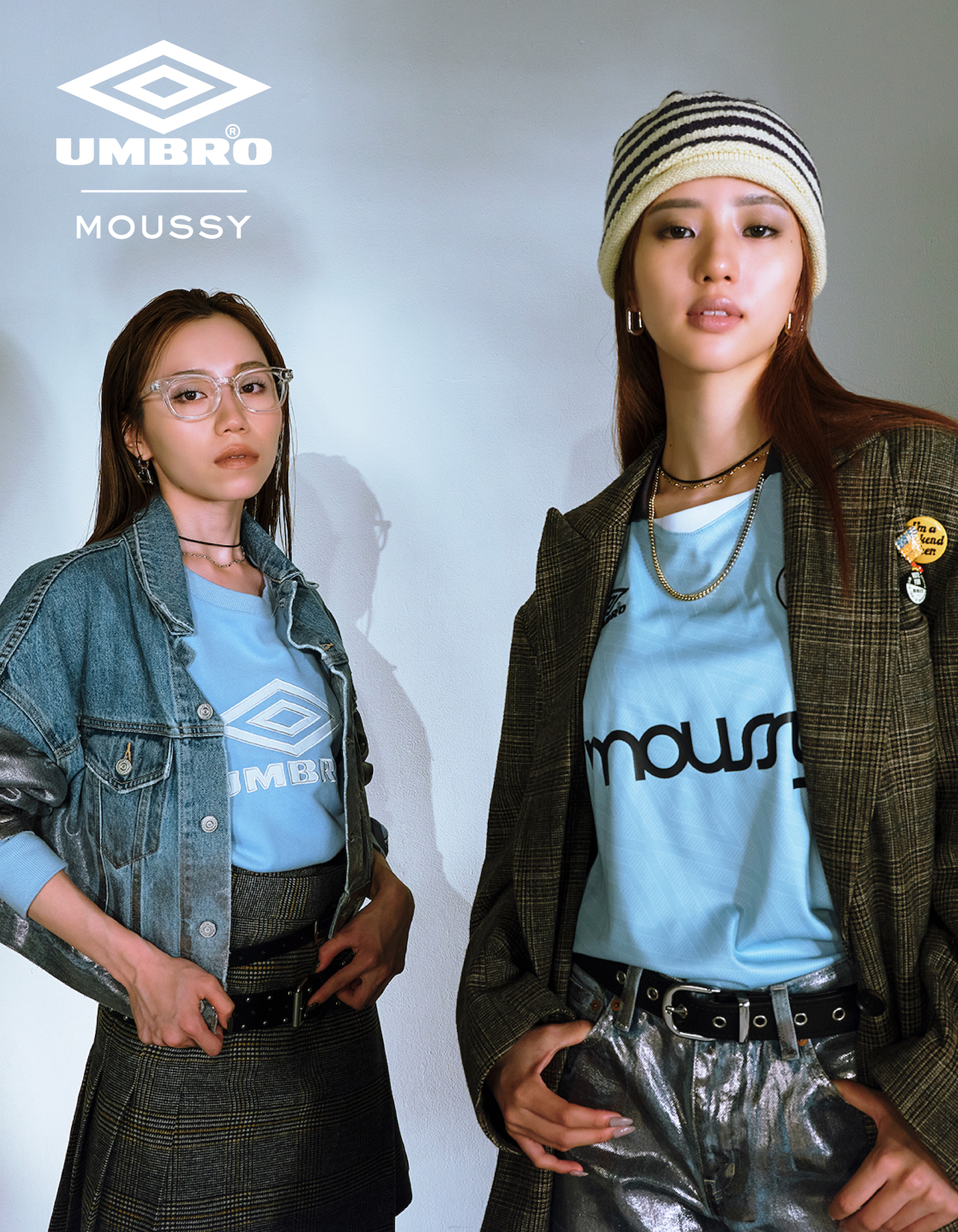 熱販売 MOUSSY UMBRO JERSEY トップス レディース