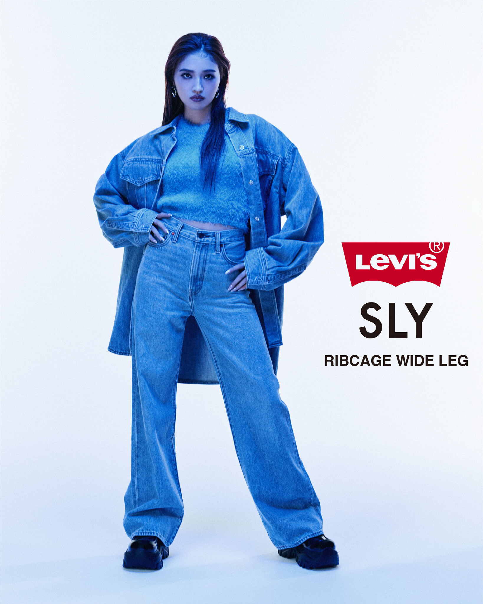 ​​SLY（スライ）ジーンズブランドLEVI'S®との別注アイテム