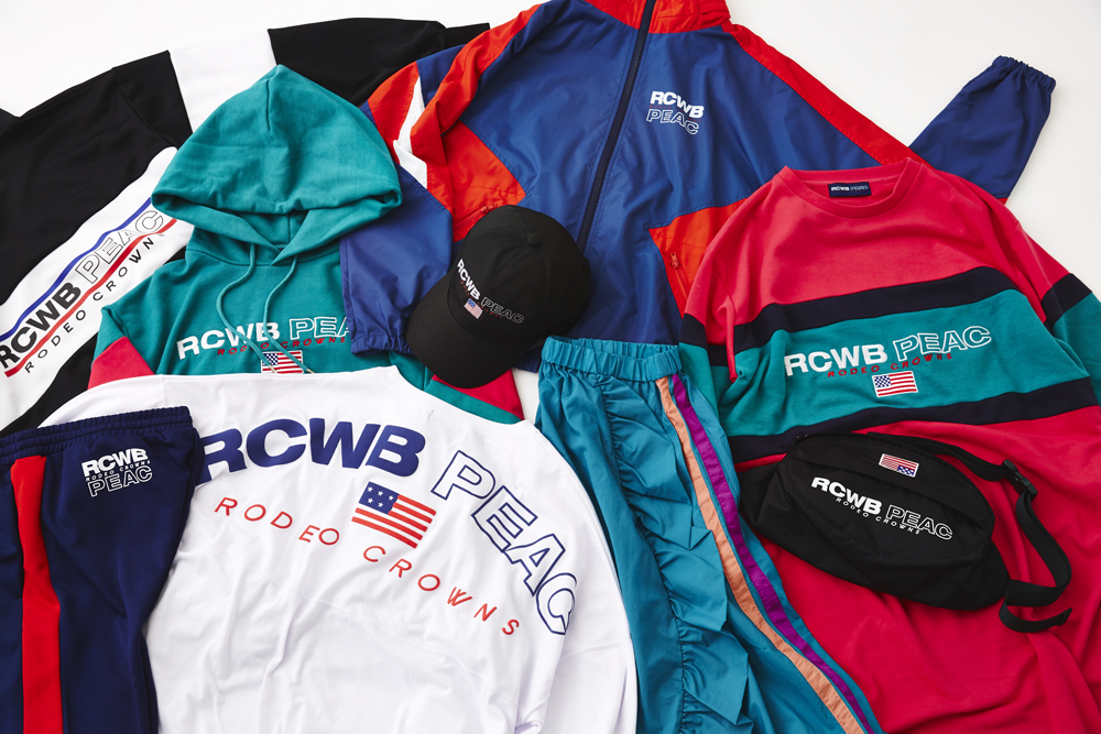 RODEO CROWNS WIDE BOWL（ロデオクラウンズワイドボウル）スポーツ＆アクティブをイメージした新ライン「RCWB PEAC」を