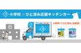 7月15日東京都港区立青山小学校に移動式クーリングシェルター「ひと涼み応援キッチンカー」が登場!