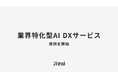 Jizai、業界特化型AI DXサービスの提供を開始