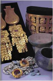 紀元前 800 年頃にさかのぼる アンデスの金製品