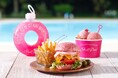 最強の“ビジュバーガー”が今年も登場！この夏は「PINK & GOLD」なグルメに染まるプールサイドで、最高のバカンスを。