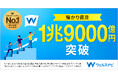 預かり資産・運用者数 国内No.1ロボアドバイザー（※1）「ウェルスナビ」が預かり資産1兆9,000億円を突破