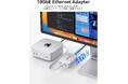 🔹 ORICO、Thunderbolt 3/4/5対応10GbE LANアダプターを発表⚡ 最大10倍の高速有線ネットワーク・1000MB/s実測・コンパクト設計・優れた放熱性能