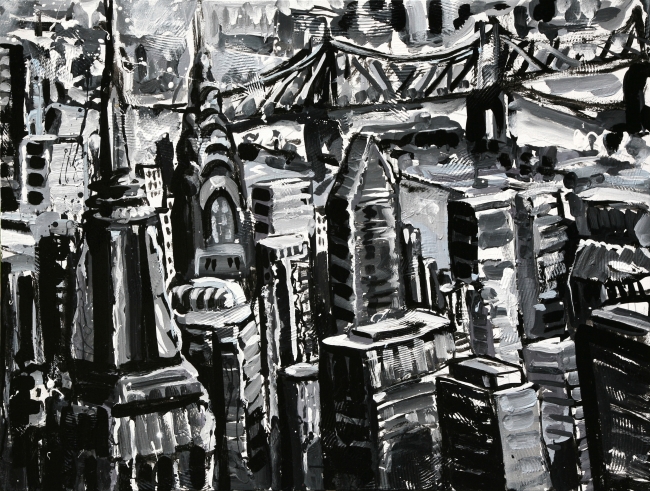 Angel In The City.　76ｘ102 cm