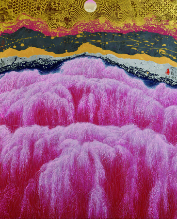 空弥生 100×81cm