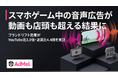 ゲーム内音声広告「AdMel」、大手日用品ブランドで高いブランドリフト効果