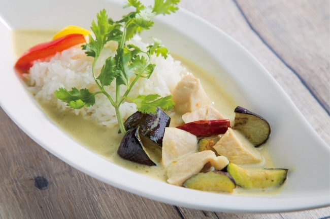 「特製グリーンカレー」（780円）　＊ランチメニュー