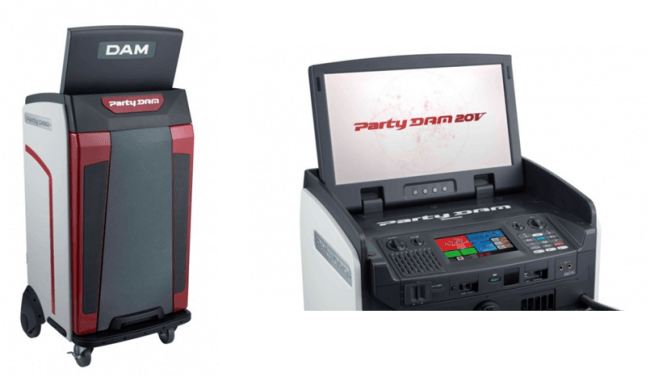 PartyDAM Ⅴ パーティーダム5 移動型カラオケ DAM-PDV デンモク マイク 