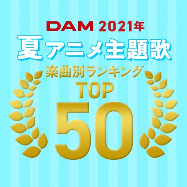 21年夏アニメのdamカラオケランキングtop50発表 1位は うらみちお兄さん のopテーマ Abc体操 株式会社第一興商のプレスリリース