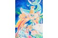 4月26日より東京都にて開催、 富田紋香 個展『愛と宇宙の狭間』 無償の愛を象徴する動物と宇宙をテーマに癒しと安らぎを描く