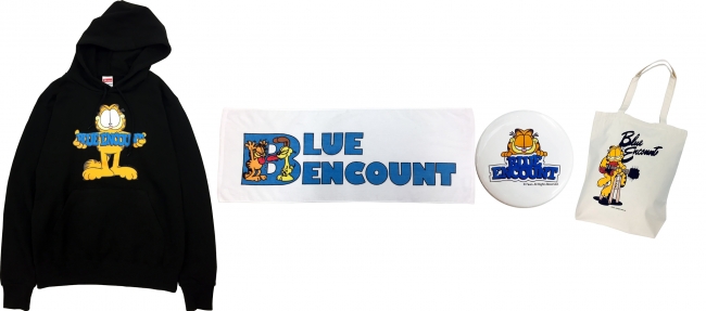 人気アーティストと初のコラボ Garfield ガーフィールド Blue Encount ブルーエンカウント オリジナルコラボアイテムの発売決定 株式会社東北新社のプレスリリース