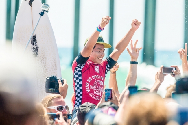 VANS US OPEN of SURFING 2015オフィシャルサイトより