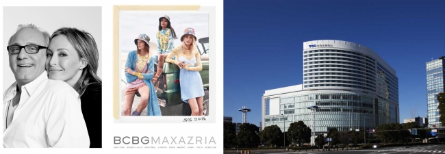 （左）マックス・アズリアとルバ・アズリア（中央）SPRING 2016 広告キャンペーン（右）Colette Mare みなとみらい外観