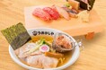 【9月14日（月）グランドオープン】鮨もラーメンも本気で。豊洲・横浜市場直送の「鮨とラーメン うおがしや 大井町」が大井町駅前高架下に誕生！
