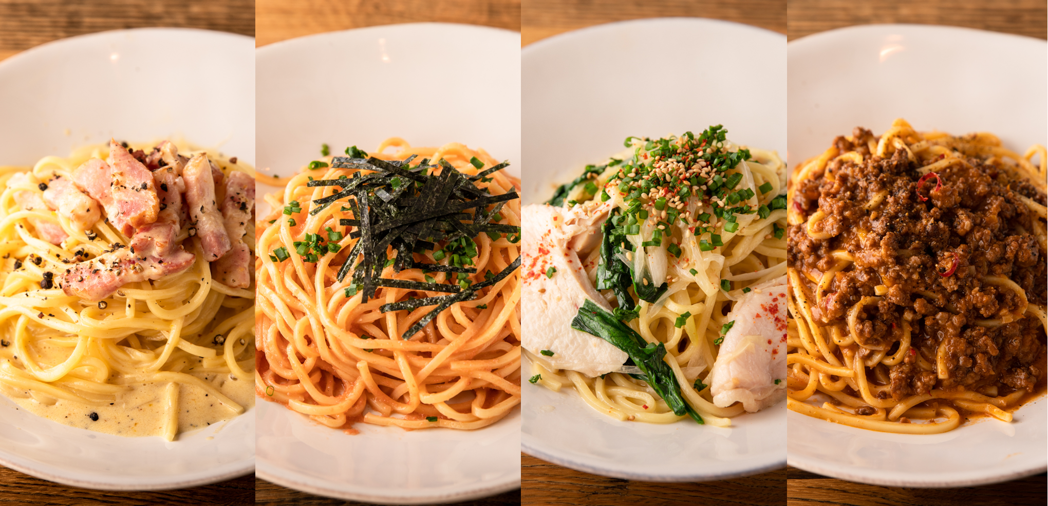 新メニュー パスタ好きもラーメン好きも必食 カフェ ラ ボエムのパスタにこだわりの絶品生麺が登場 3 10 火 グローバルダイニングのプレスリリース