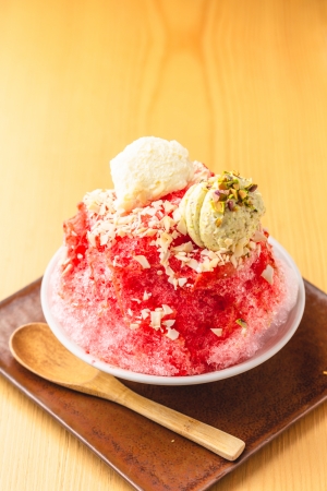 【夏季限定】フランボワースかき氷／880円（税別）