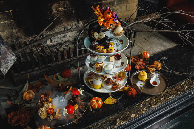 【秋季限定】ハロウィンアフタヌーンティーセット