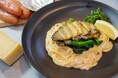 特別価格にて再販決定!アワビをまるごと使った【炎のチーズパスタ アワビと明太子のクリーミーチーズパスタ】恵比寿 Cheese Tavern CASCINA(チーズタバーンカシーナ)