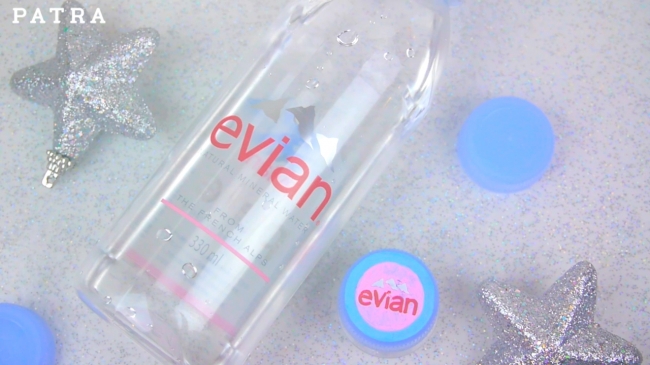 evianリップバームケース