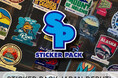 Made in The USA アメリカ発 STICKER PACK 日本デビュー