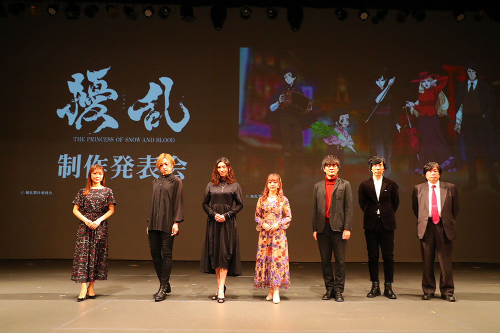 テレビアニメ 擾乱 The Princess Of Snow And Blood 制作発表会開催のご報告 株式会社ブシロードのプレスリリース