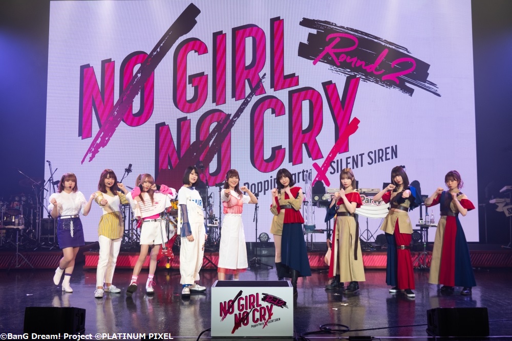 Poppin'Party×SILENT SIRENライブ「NO GIRL NO CRY -Round 2