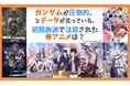 アニメデータインサイトラボ『2025年春アニメ初回放送週の話題ランキング』を公開…『Gundam GQuuuuuuX』の圧倒的な存在感、とデータが言っている。初回話題性と持続的関心を検証