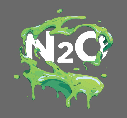 「N2O Slime」ステッカー