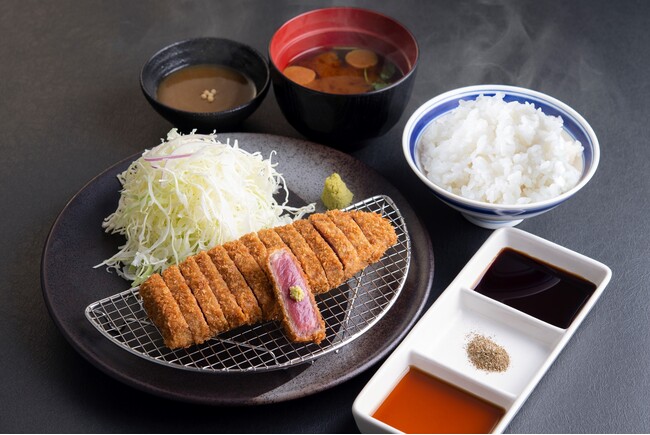 【元祖・赤】牛ロースカツ膳