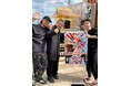 TONI&GUYジャパンの雑賀英敏さんとアーティストMUSASHIのコラボレーションショー