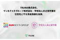 TRUNK株式会社が、サンネクスタグループ株式会社、学校法人井之頭学園を引受先とする資金調達を実施。