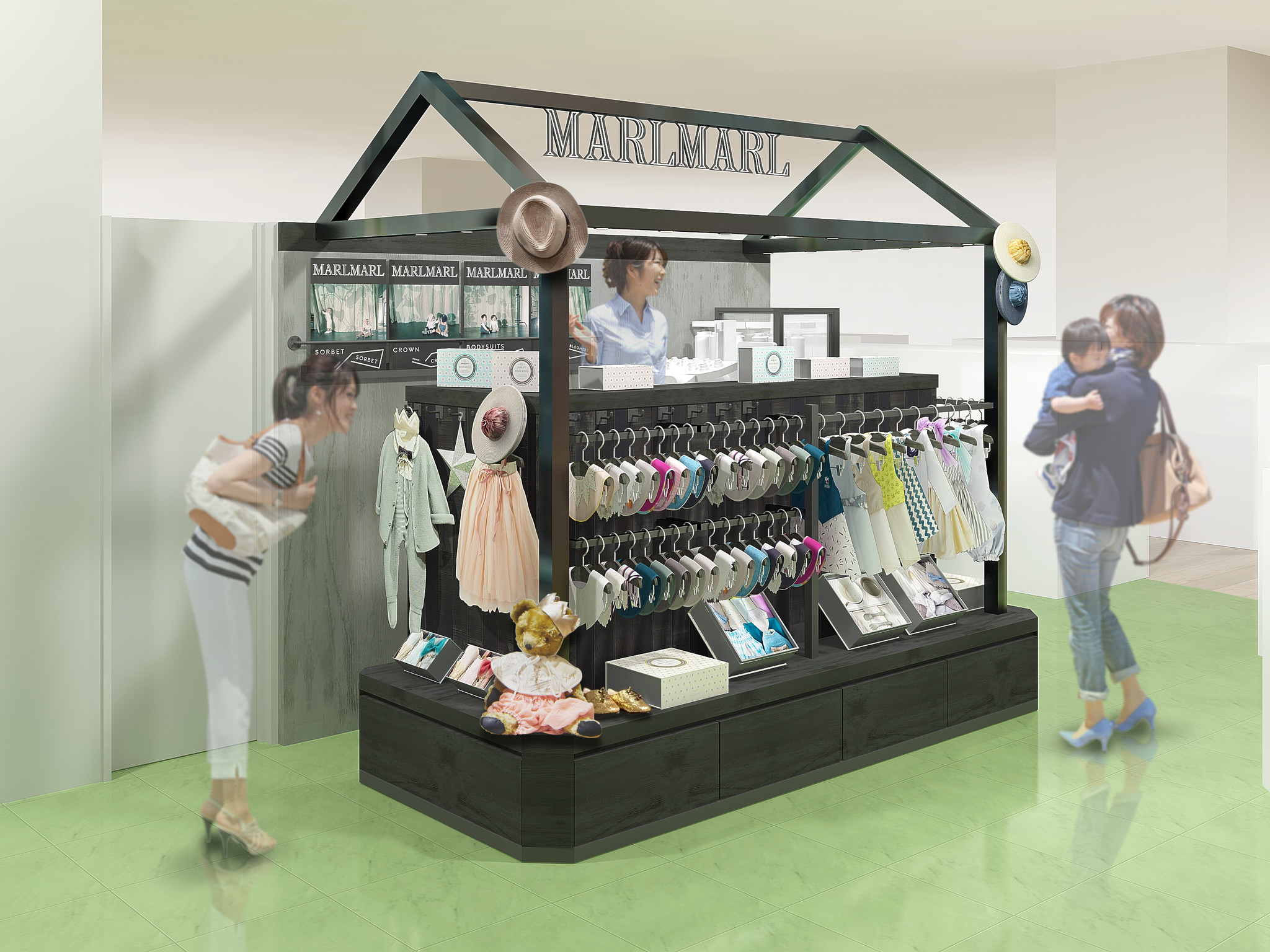 ベビーギフトブランドのMARLMARLが、伊勢丹新宿店と阪急うめだ本店にニューショップを続々グランドオープン！伊勢丹