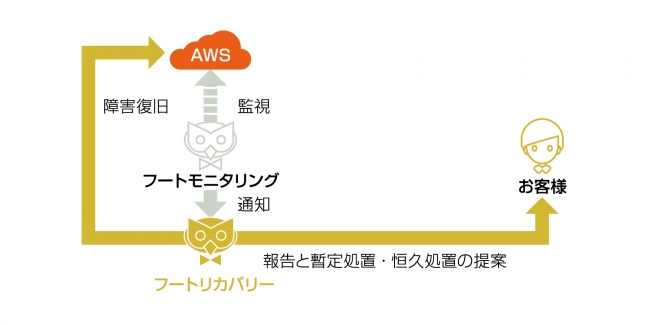 フートリカバリーサービス概念図