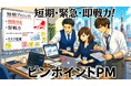 プロジェクトの遅延・人手不足・緊急対応に外部PMを必要な期間だけ活用「ピンポイントPM」支援を強化　日本プロジェクトソリューションズ株式会社