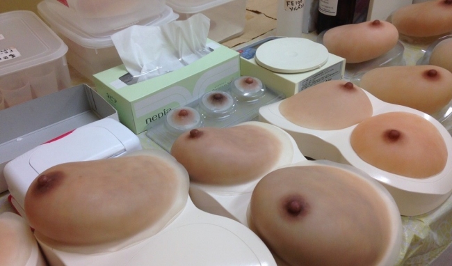 マエダモールド製作の人工乳房
