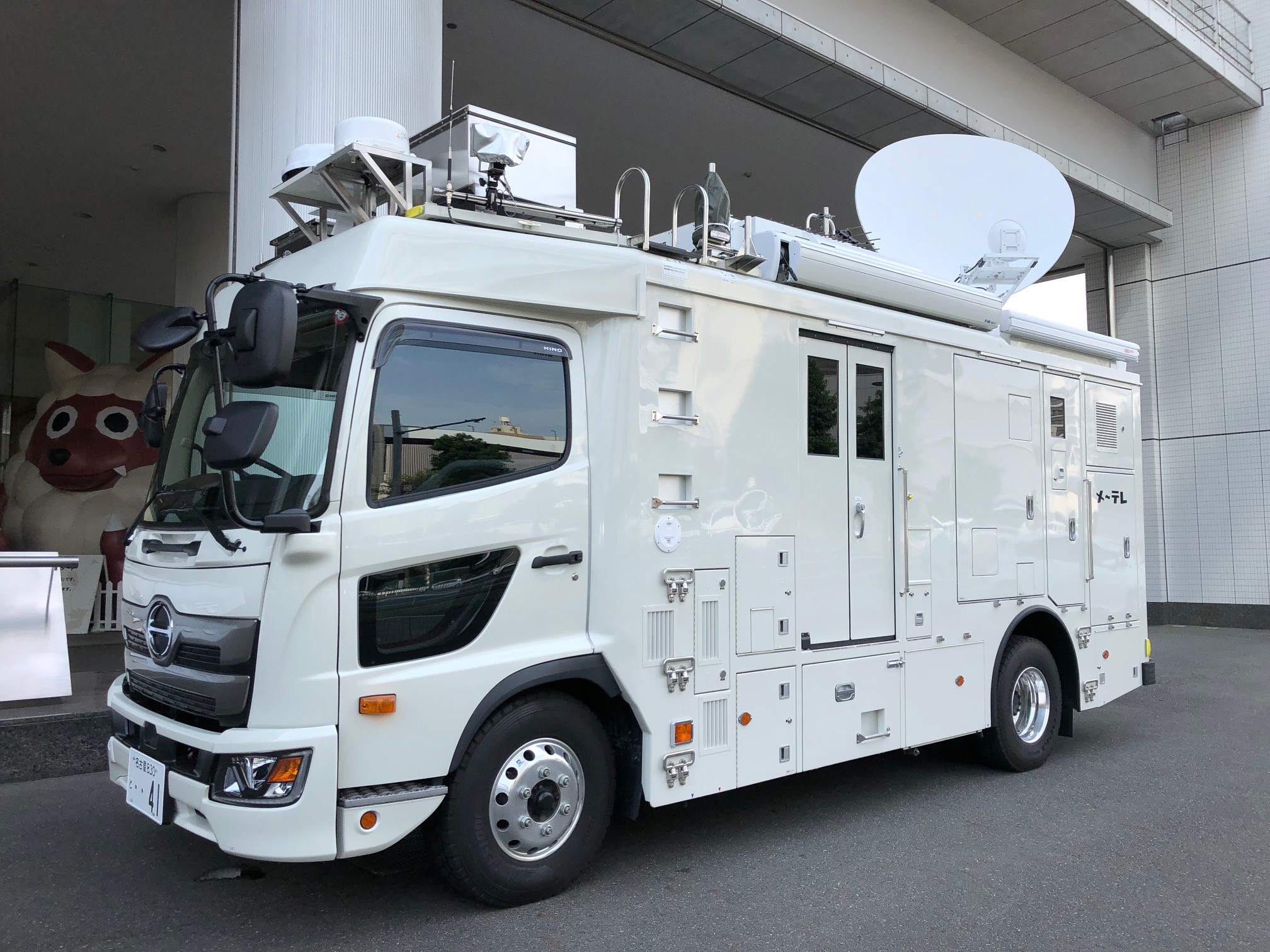 メ テレ 在名民放局で初めて 4k対応衛星中継車 を導入 ７月２１日 火 から運用開始 メ テレのプレスリリース