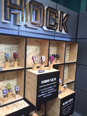 G-SHOCK 展示ブース