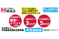 【市民協助成】市民協会員団体で開催する講演・イベントへの助成を行います。