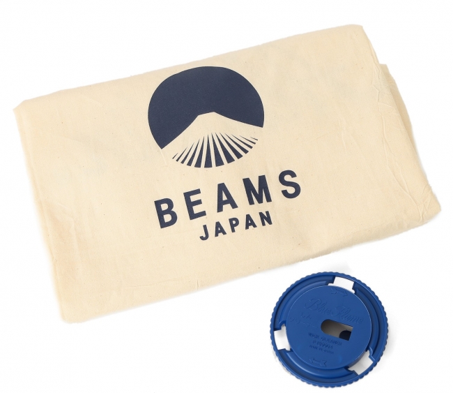 (上)アラジン×BEAMS JAPANオリジナル収納カバー (下)専用しんクリーナー