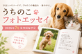 "うちのこ"との思い出を写真と言葉で残す。「うちのこフォトエッセイ」2026年7月より受付開始予定