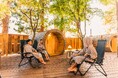 新潟県新発田市のバレルサウナ「sui」、11月22日(土)に1周年記念イベントを開催!自然・郷土食・サウナを満喫できる、一日限りの特別な感謝祭。