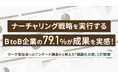 ナーチャリング戦略を実行する企業の79.1%が成果を実感！マーケ責任者へのアンケート調査から見えた「商談化の壁」と打開策